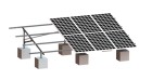 Steel ground mounting system MGC